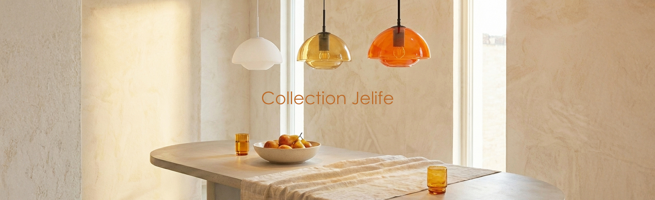 Luminaires collection Jelife