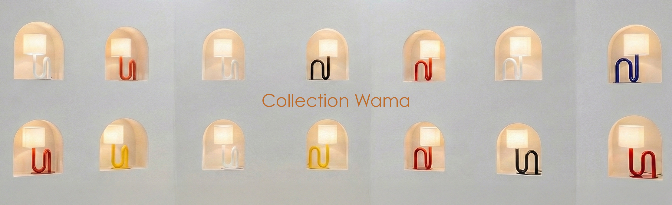 Luminaires collection Wama